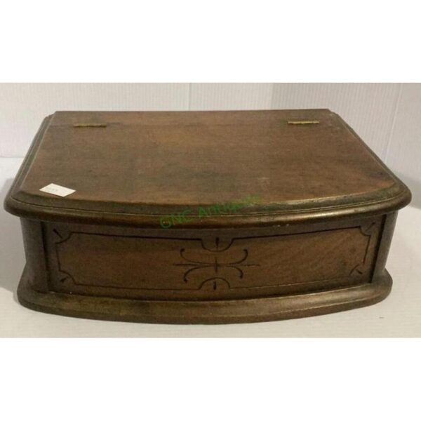 Vintage Wooden Dresser Box Storage Chest with Artistic Design