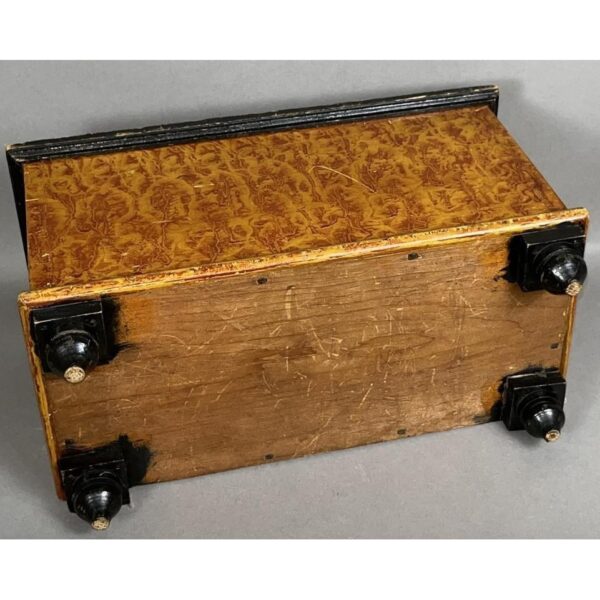 Vintage Small Blanket Chest Miniature Storage Dresser - Image 3