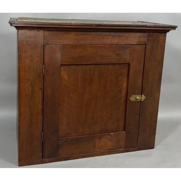 Vintage Cherry Hanging Cabinet Antique Storage Piece 1840