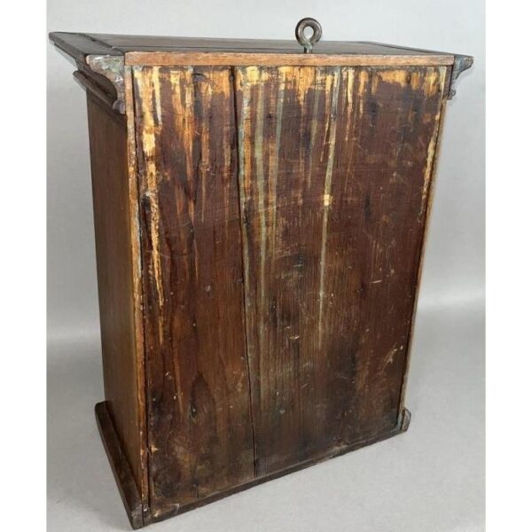 Vintage Mahogany Spice Cabinet 8 Drawer Antique Storage Unit - Image 3