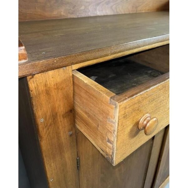 Vintage Walnut Jelly Cupboard Cabinet Storage Chest - Image 2