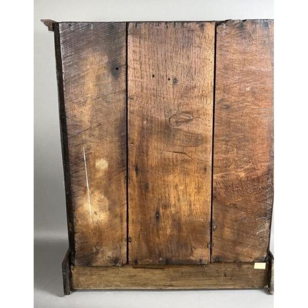 Antique Oak Spice Cabinet with Raised Panel Door and Drawers - Image 5