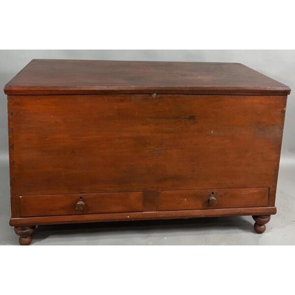 Vintage Blanket Chest Trunk Storage Cabinet with Drawers