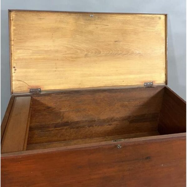 Vintage Blanket Chest Trunk Storage Cabinet with Drawers - Image 3